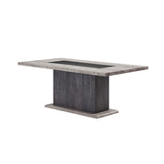 Dining Table, Fits Up To 6 People - Gray
