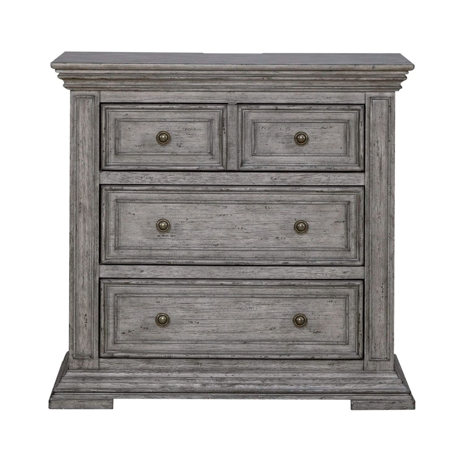 Big Valley - Bedside Chest With Charging Station