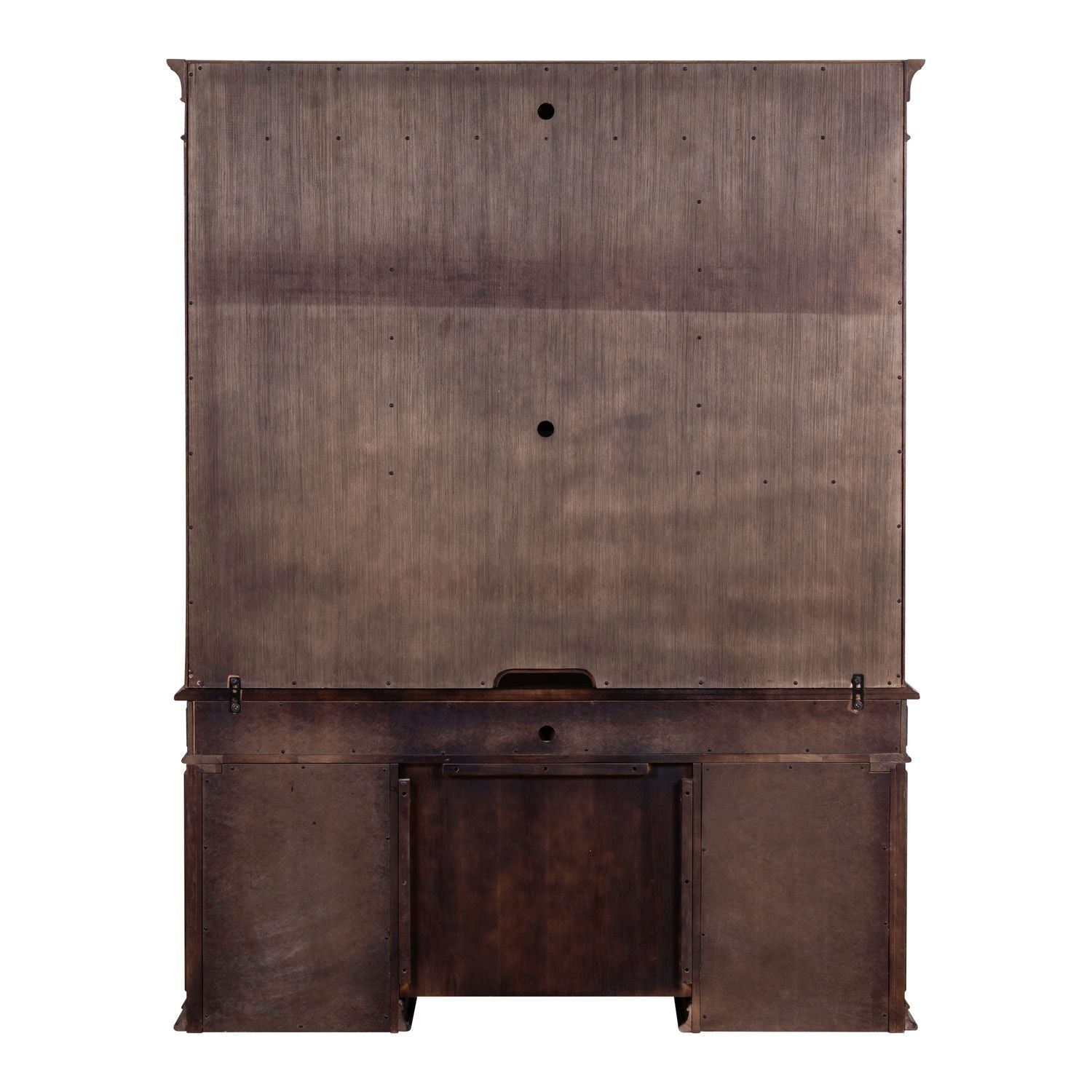 Provence Park - Credenza & Hutch - Chateau Brown