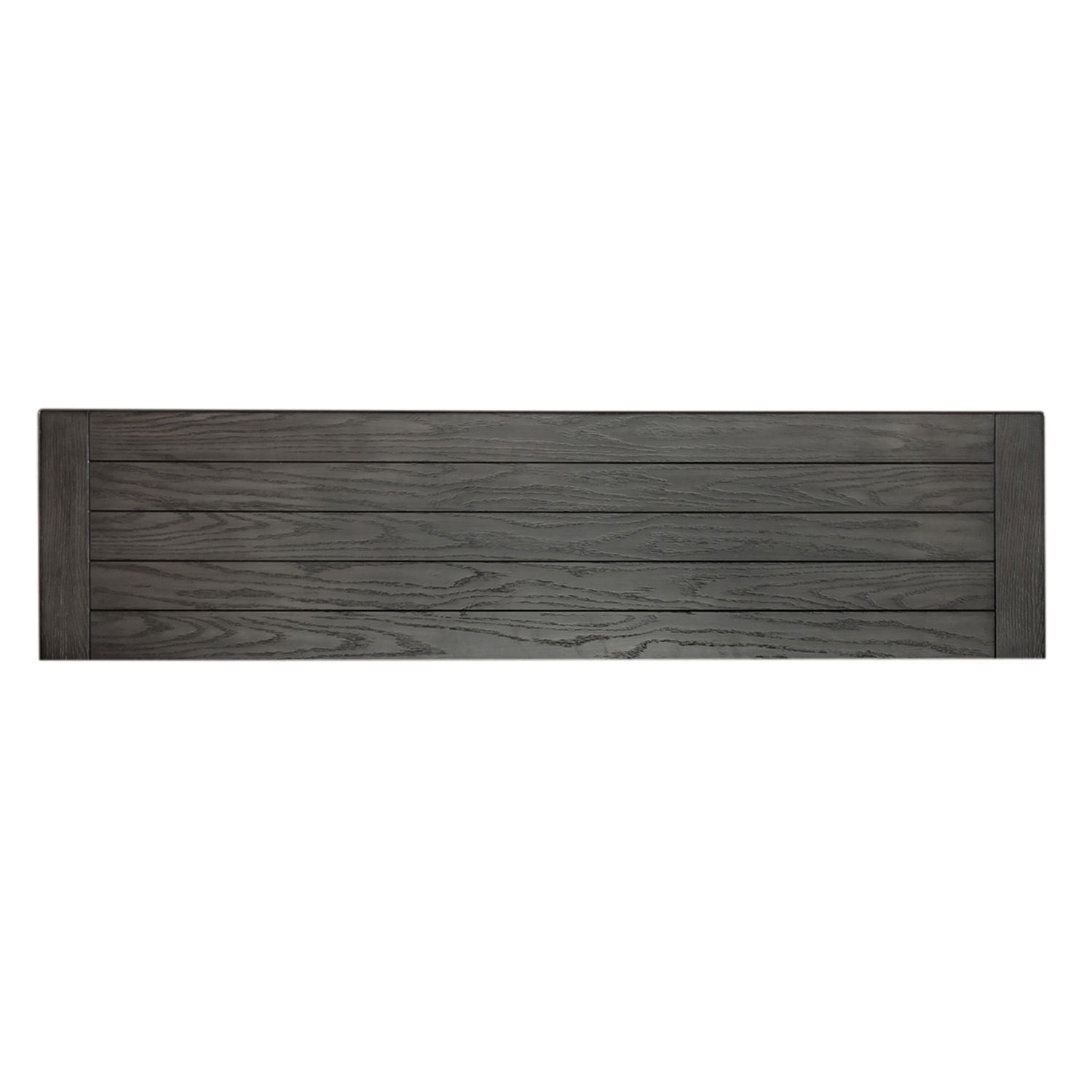 Allyson Park - 68" Highboy TV Console - Wirebrushed White / Charcoal