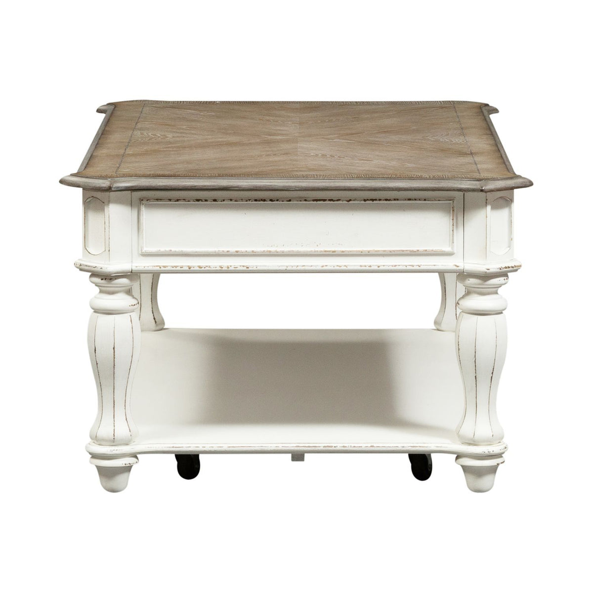 Magnolia Manor - Lift Top Cocktail Table - Antique White