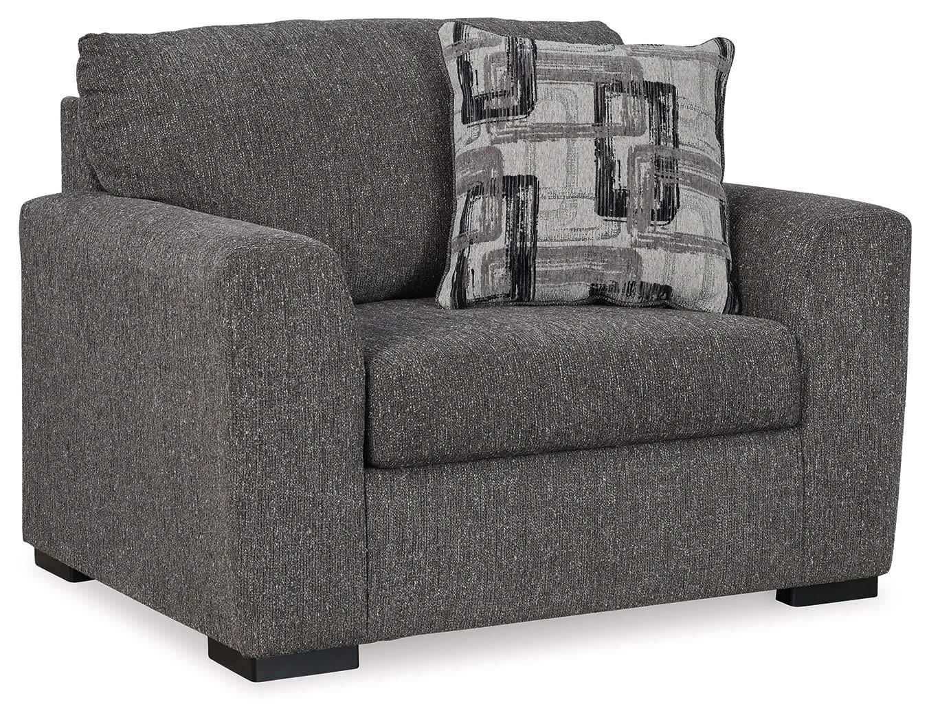 Gardiner - Chair And A Half - Pewter