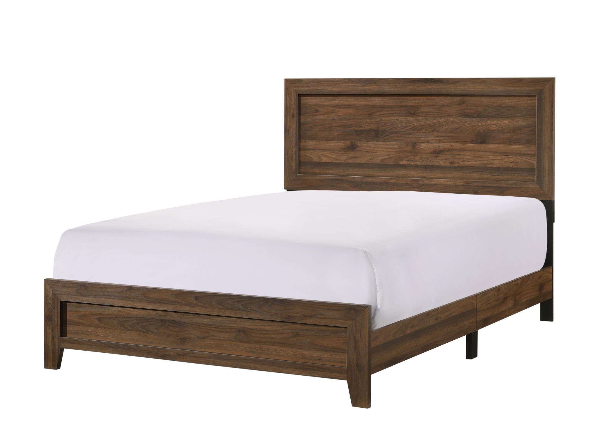 Millie - Queen 4 Piece Bedroom Set - Brown Cherry