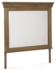 Karallin - Bedroom Mirror - Medium Brown