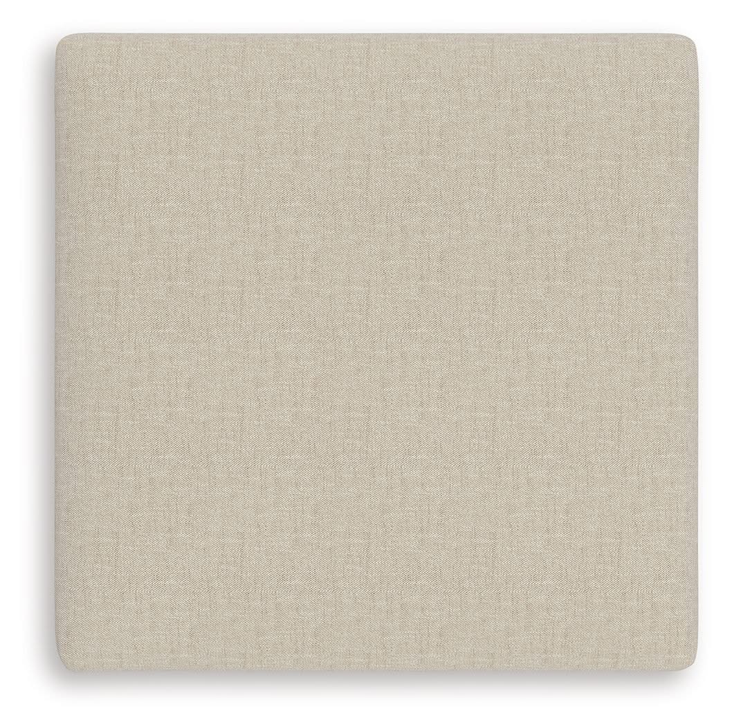 LadyMae - Oversized Accent Ottoman - Twill