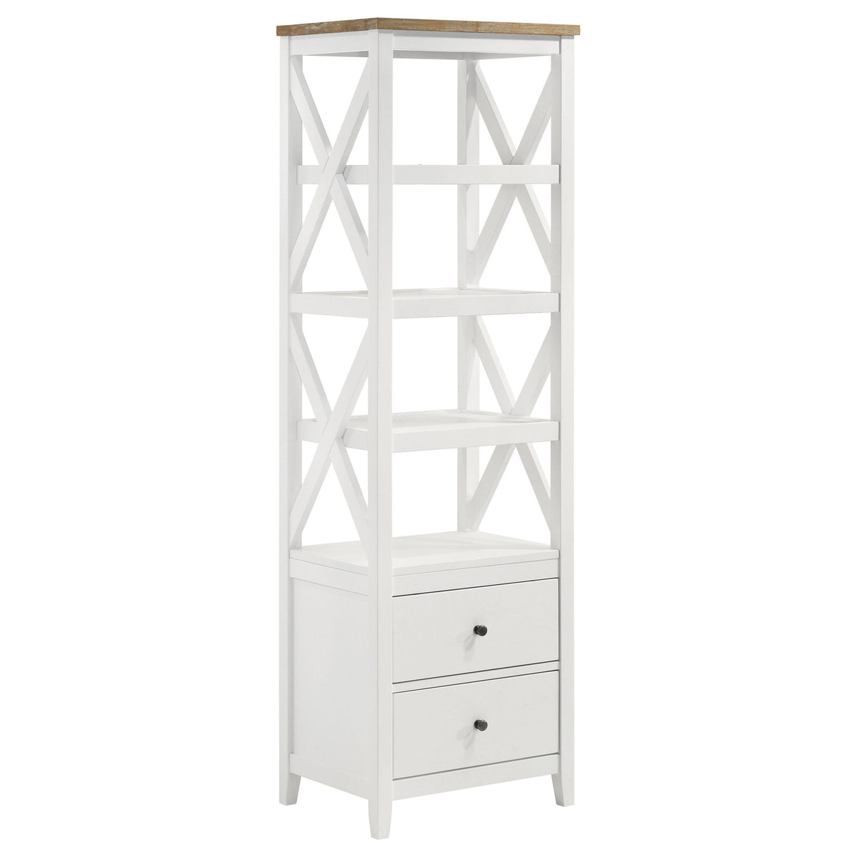 Hollis 3-piece 67-inch TV Stand Entertainment Center White