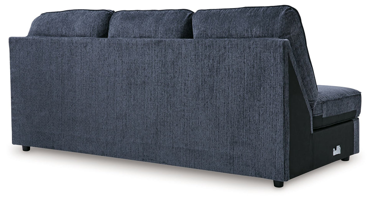 Albar Place - Raf Sofa Chaise - Cobalt