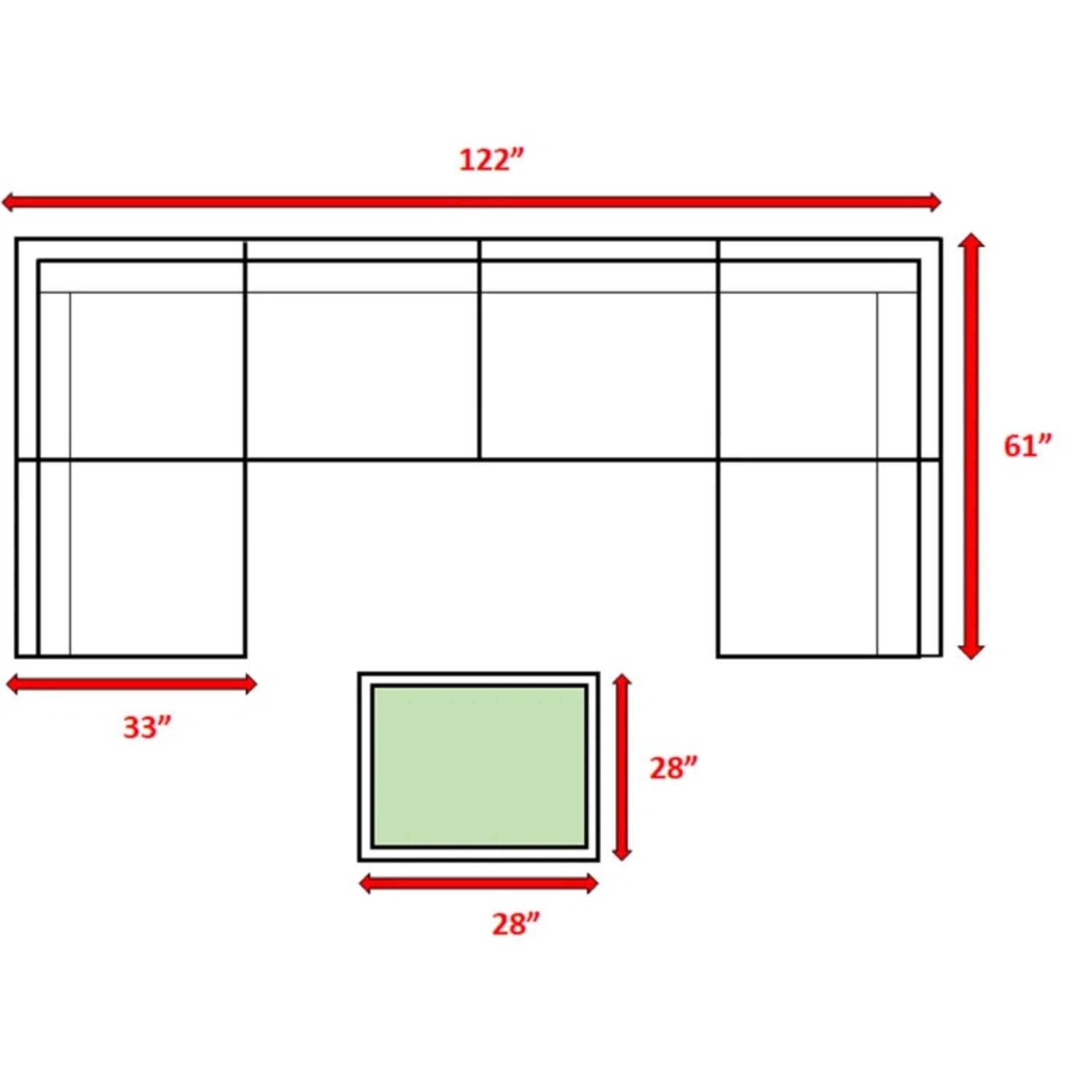 Seating Set With Cushions Handcrafted Wicker Design