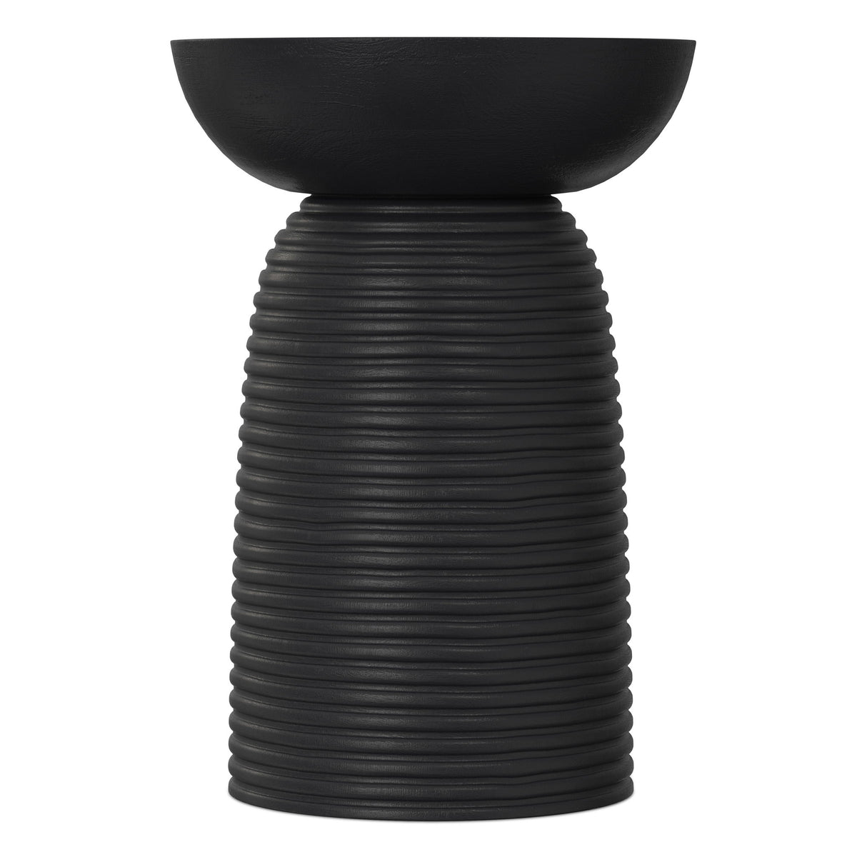Boyd - Ribbed Accent Table - Black