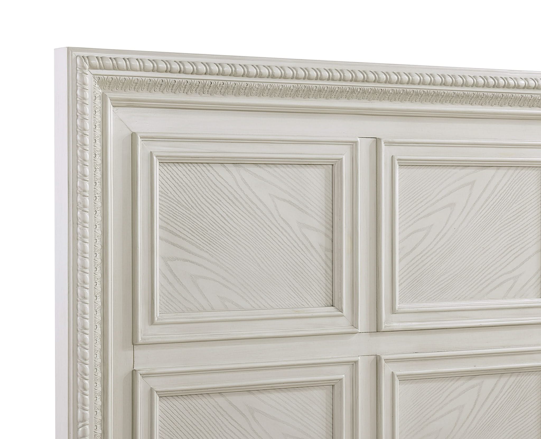 Alexandria - King 4 Piece Bedroom Set - White