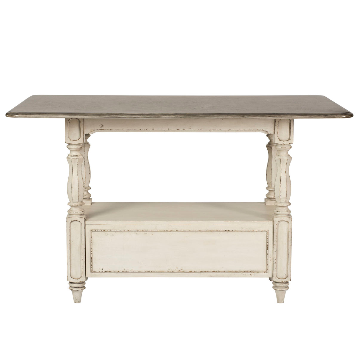 Magnolia Manor - Gathering Table - Antique White