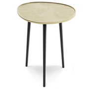 Tanner - Metal Side Table - Gold