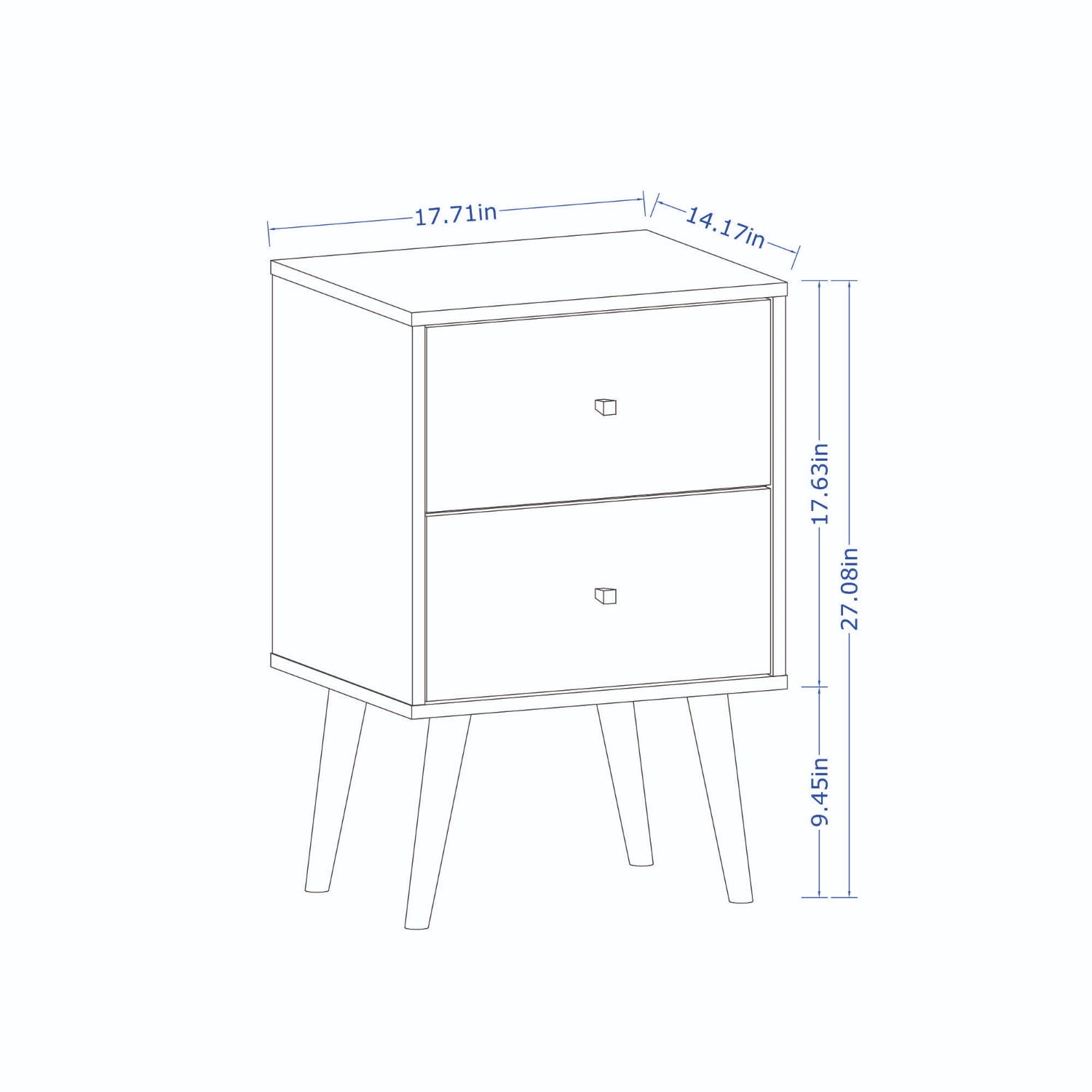 Liberty - Nightstand With 2 Drawers