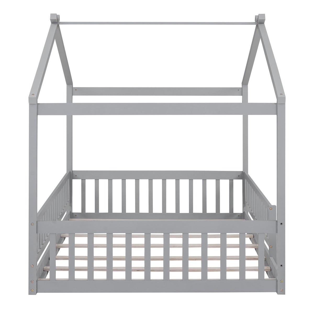 Bed House Bed Frame With Fence