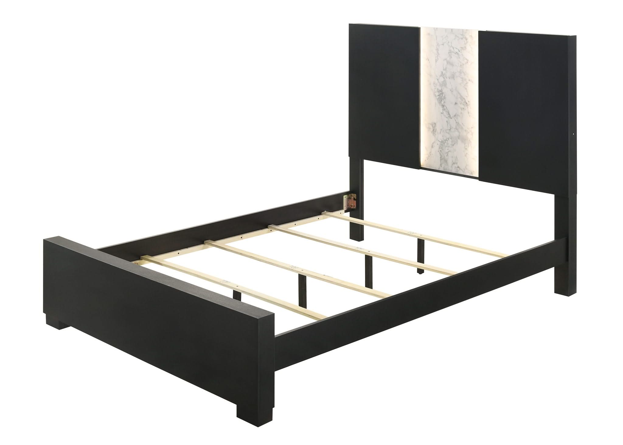 Rangley - Queen 5 Piece Bedroom Set - Black
