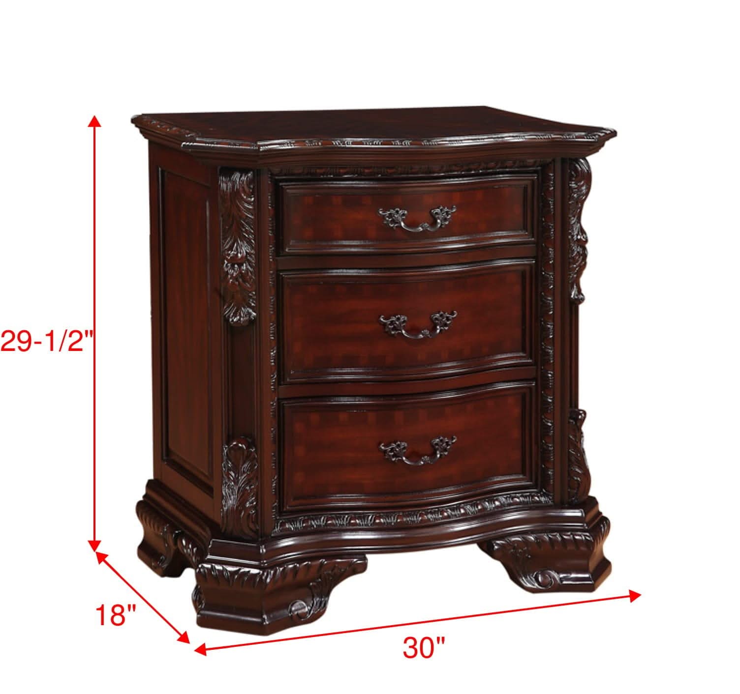 Sheffield - Nightstand - Cherry