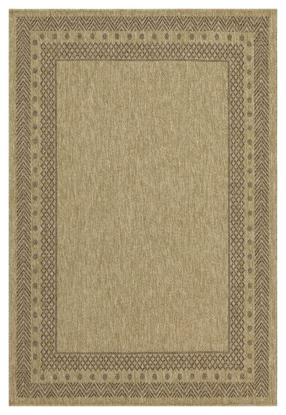 Earth - 7'10" X 10'3" Polypropylene, Indoor, Outdoor Area Rug - Jute, Mocha