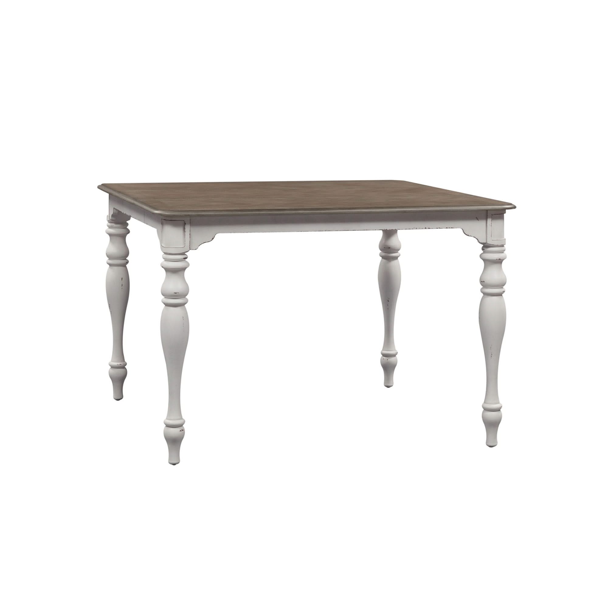 Magnolia Manor - Gathering Leg Table - Antique White