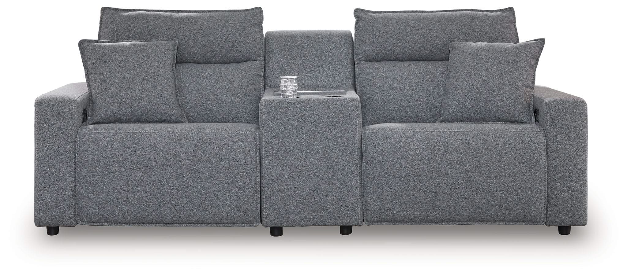 Modmax II - Reclining Sectional - Salt And Pepper