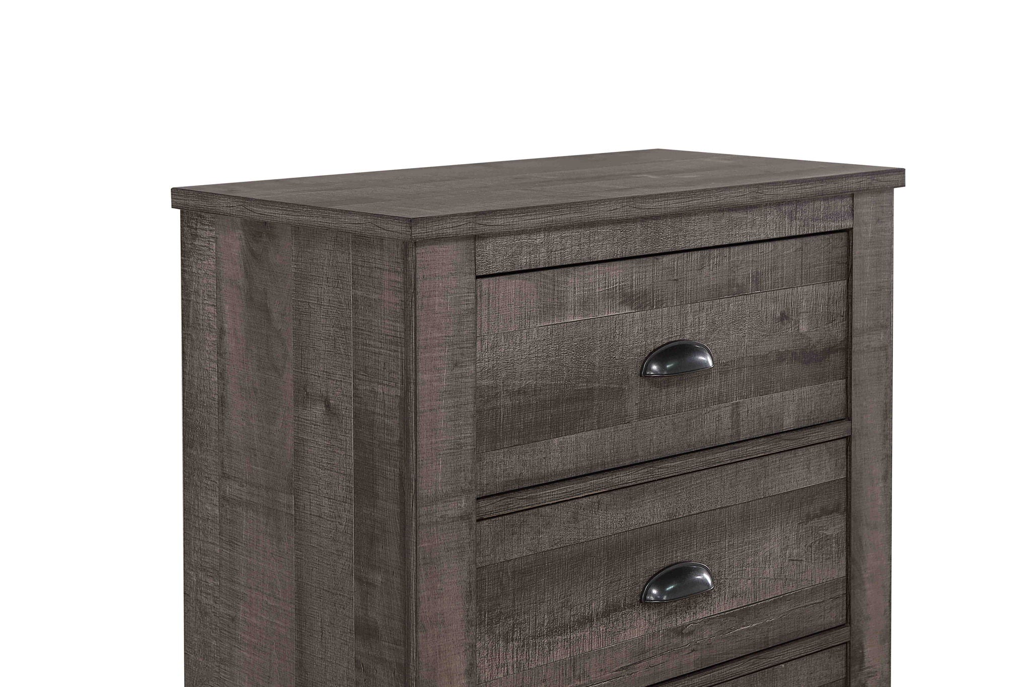 Coralee - Queen 5 Piece Bedroom Set - Dark Gray