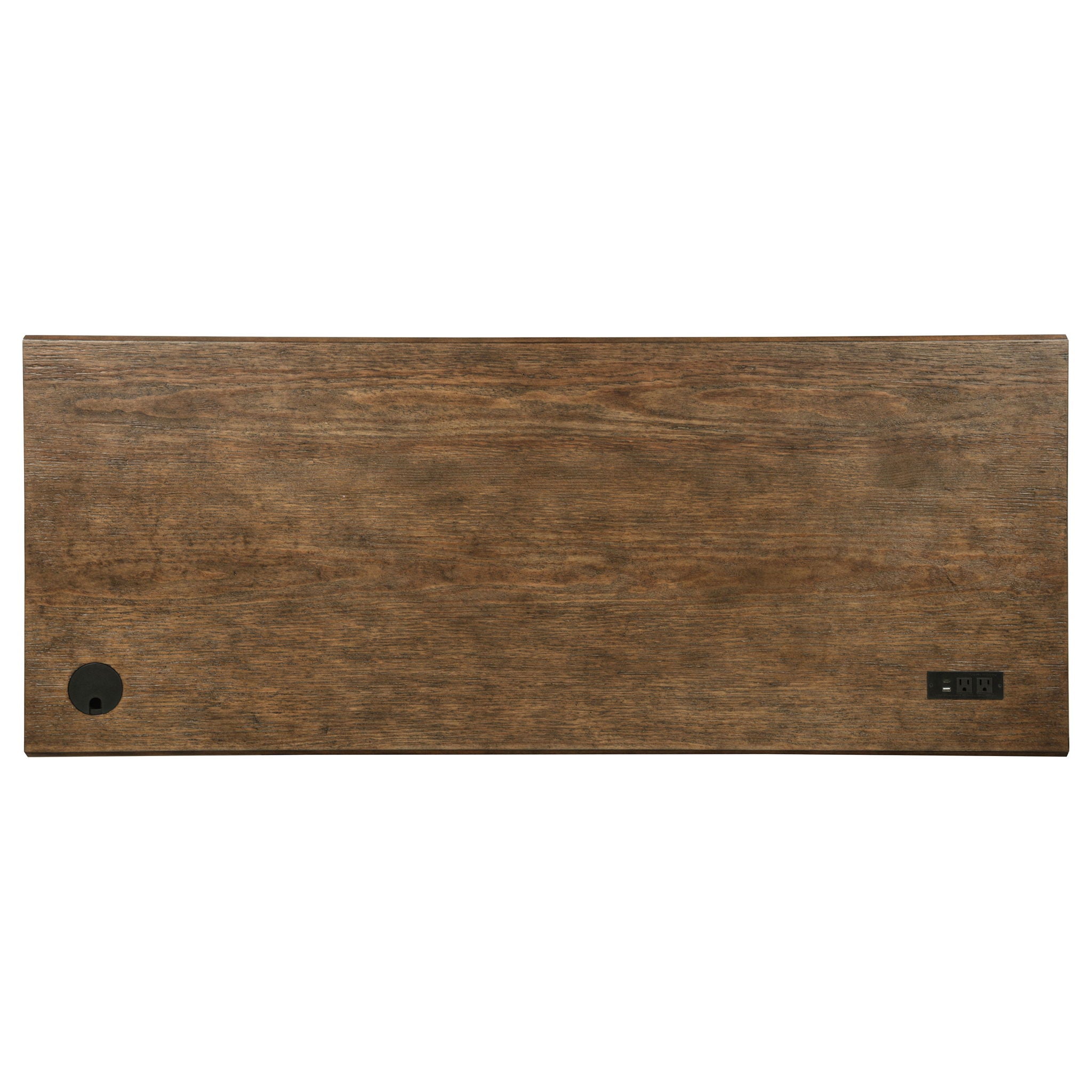 Altidore 68-inch 7-drawer Executive Home Office Desk Distressed Brown