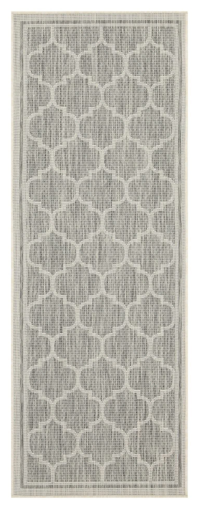 Sunshine - 5'3" X 7'3" Indoor & Outdoor Area Rug - Silver