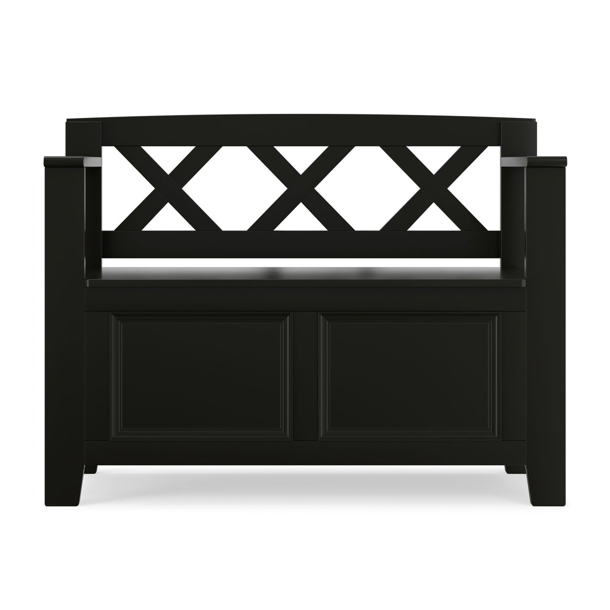 Amherst - Small Transitional Entryway Storage Bench