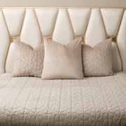 Cromwell - 3-Piece Queen Quilt Set - Mushroom