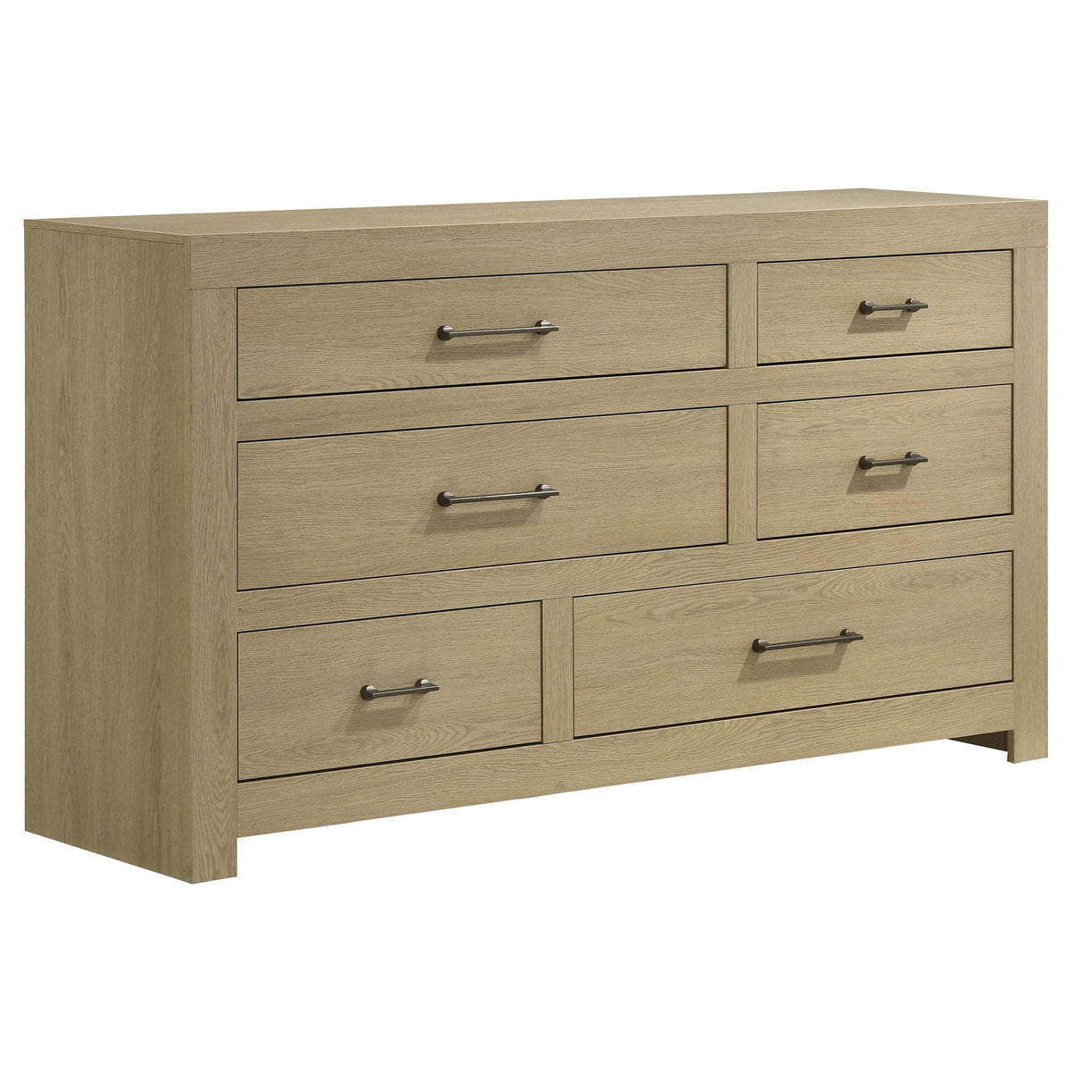 Hendricks 4-piece California King Bedroom Set Light Oak