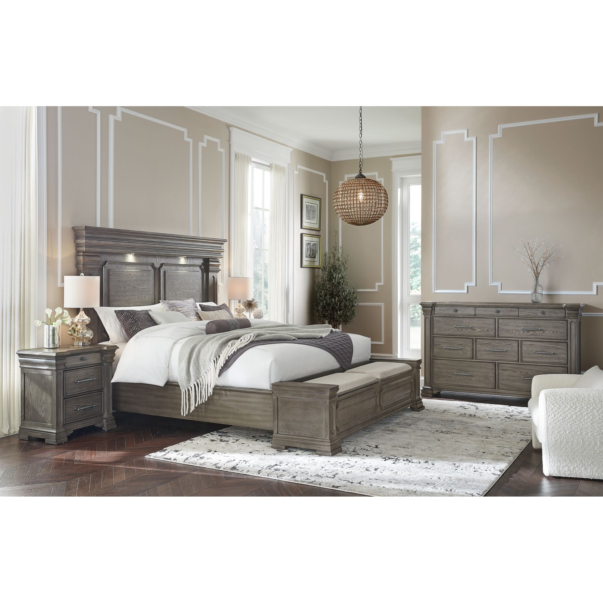 Kings Court - Storage Bedroom Set