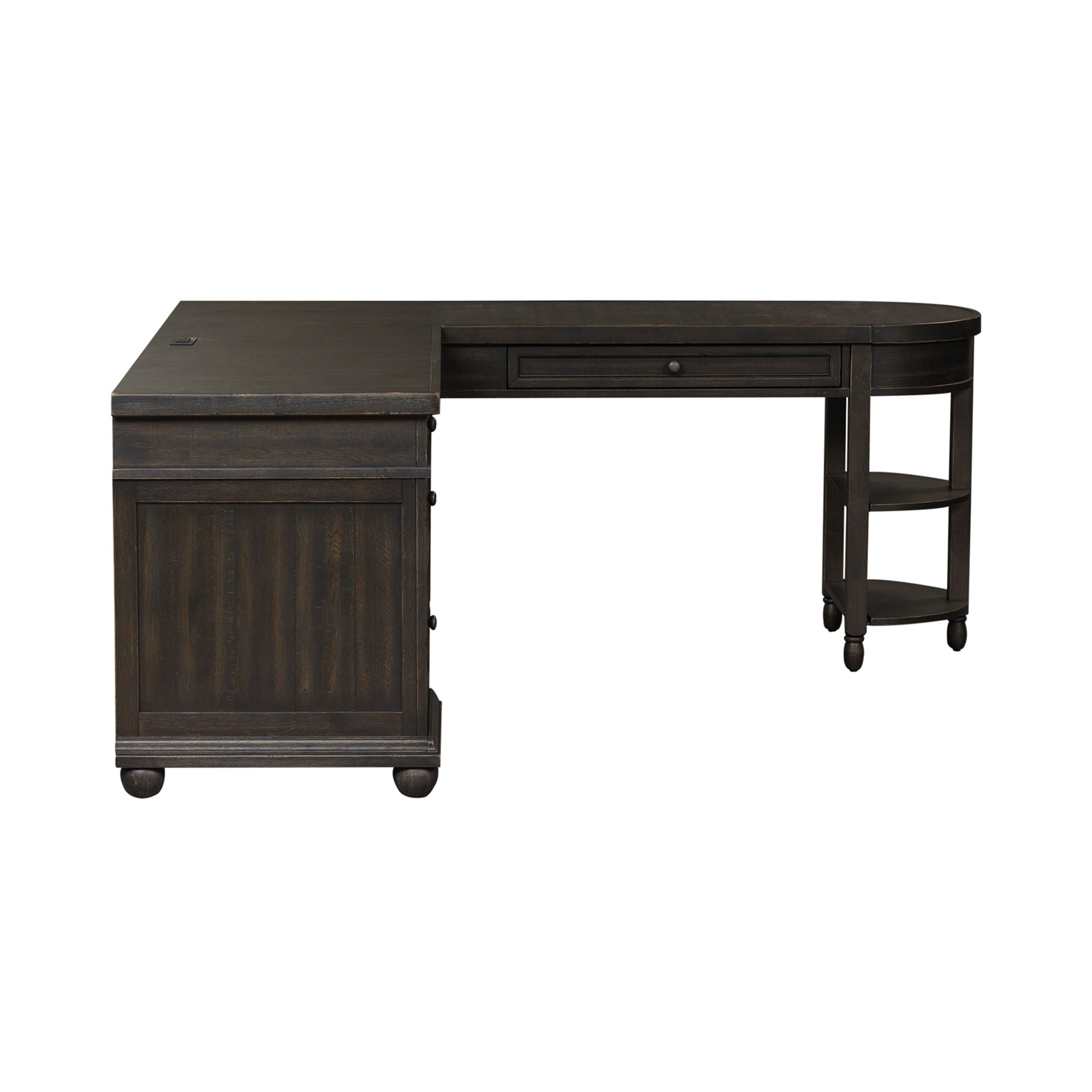 Harvest Home - L Shaped Desk - Chalkboard