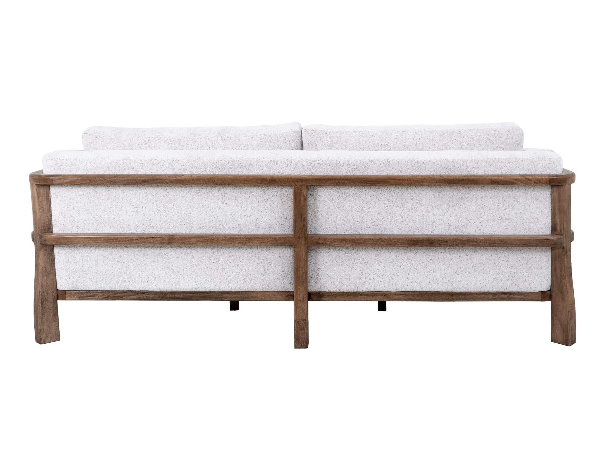Roots - Sofa - Pearl Silver / Light Brown