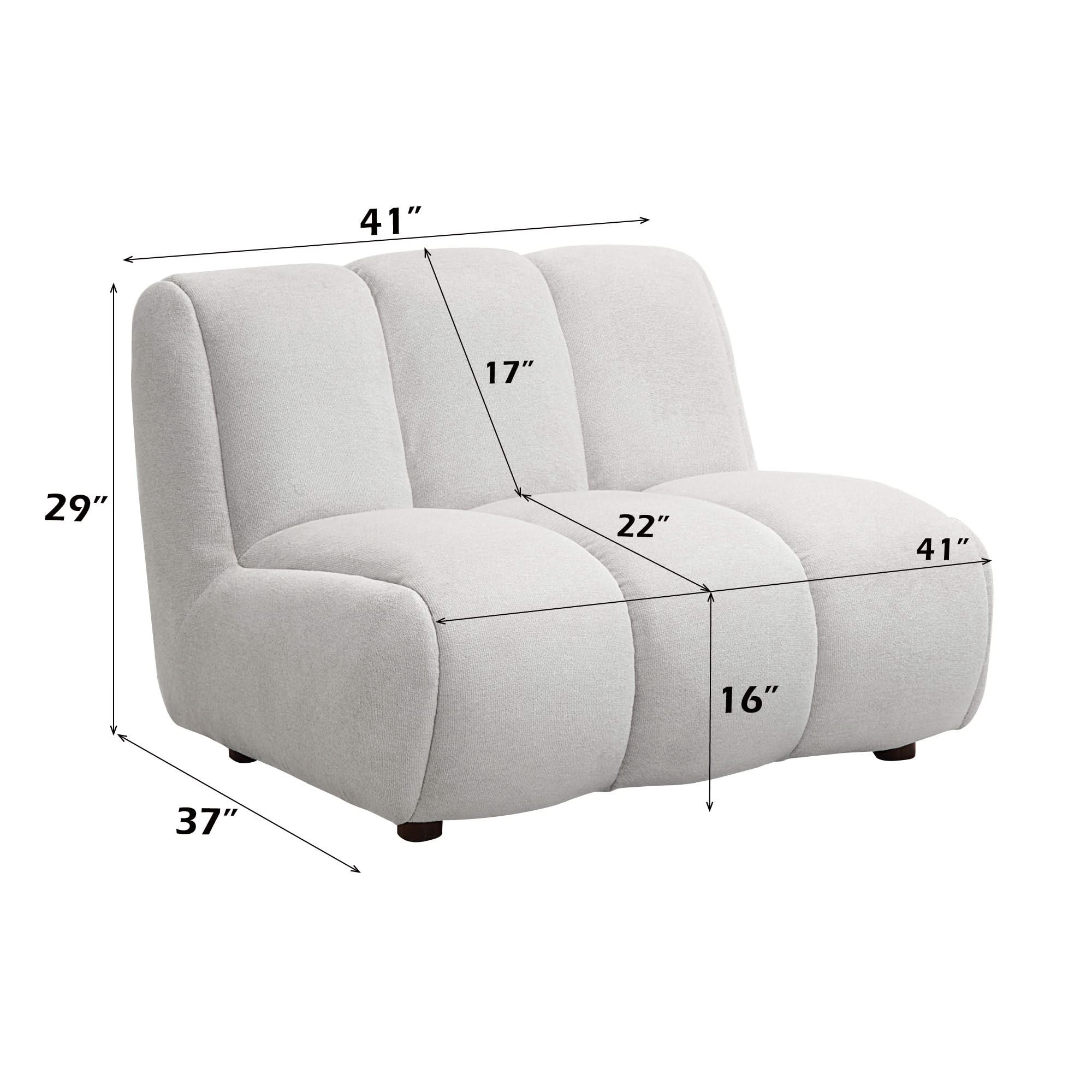 Manilla - Linen Chair - Ivory White