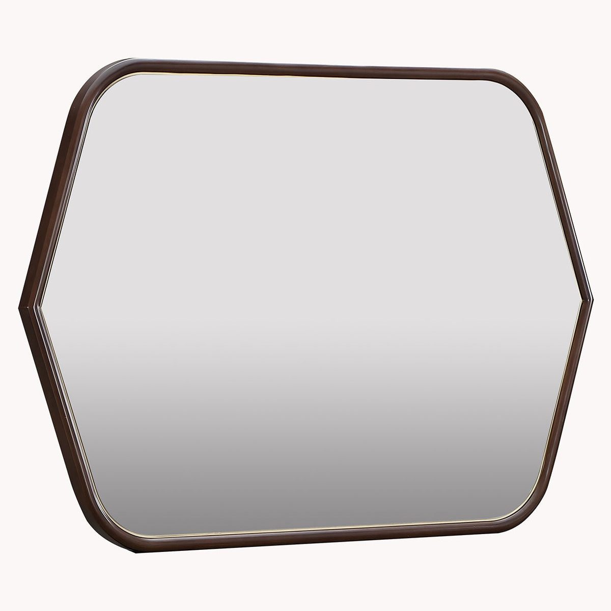 Houston - Wall Mirror - Walnut