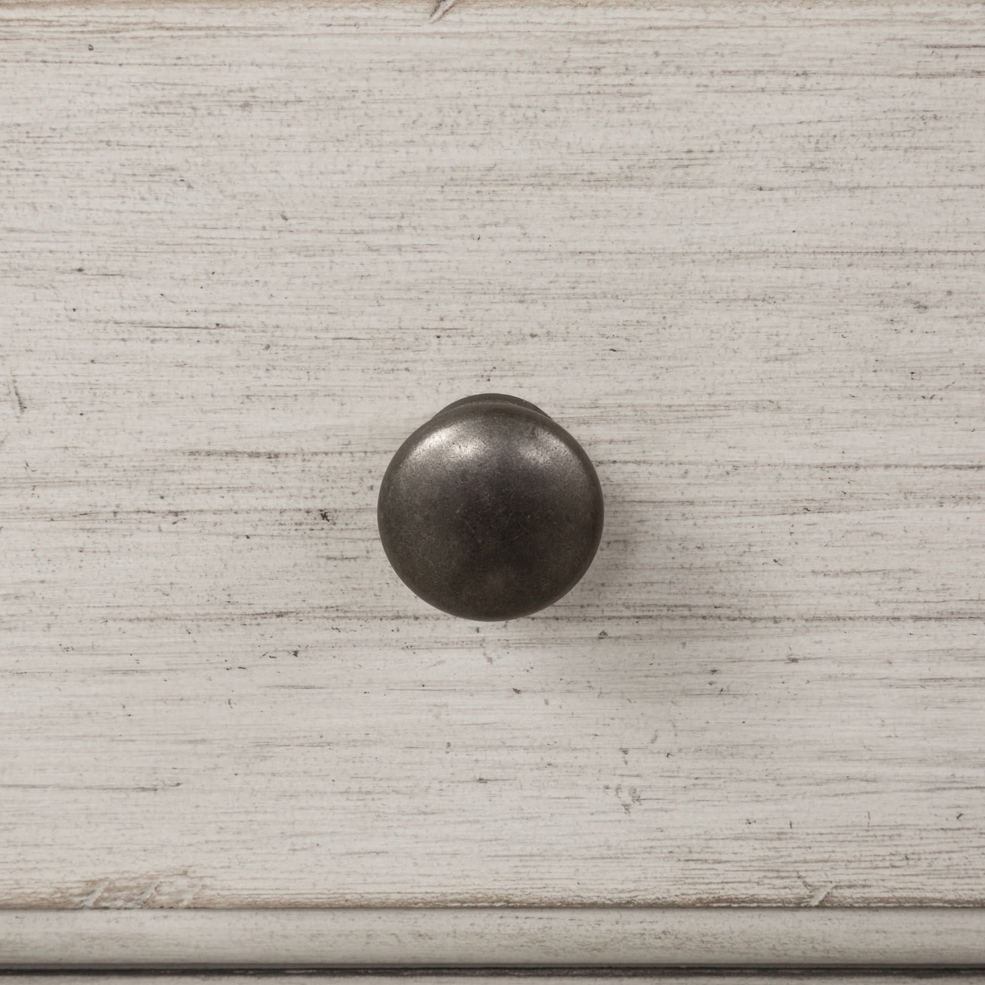 Farmhouse Reimagined - 3 Drawer Nightstand With Charging Station - Antique White / Chestnut Tops