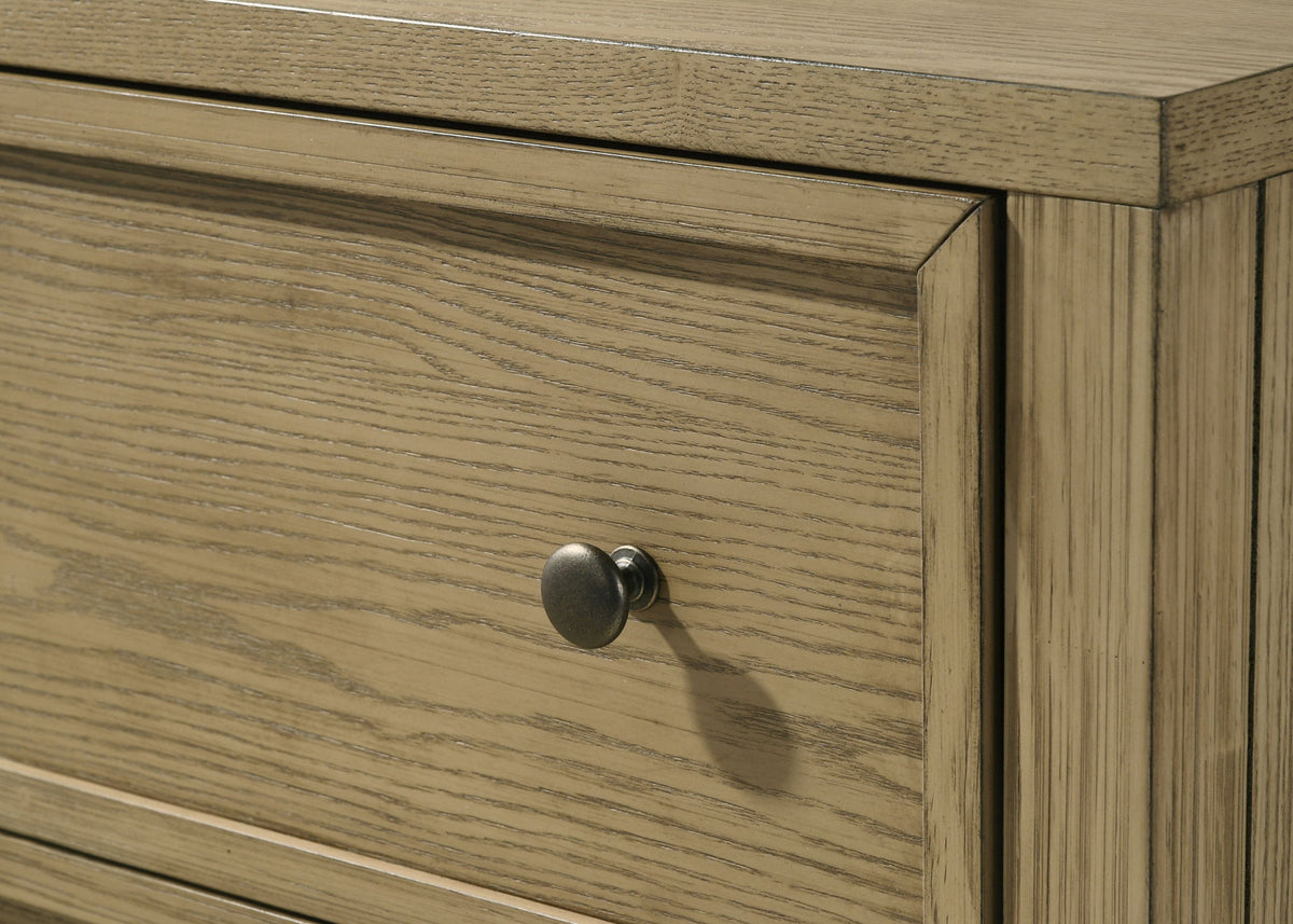Sienna - Queen 4 Piece Bedroom Set - Ash