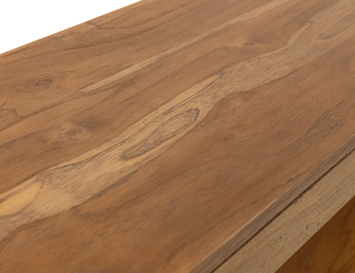 Balam - 2 Shelf Sofa Table - Brown
