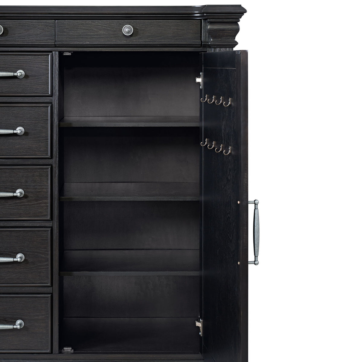 Kings Court - 1 Door And 7-Drawer Chest