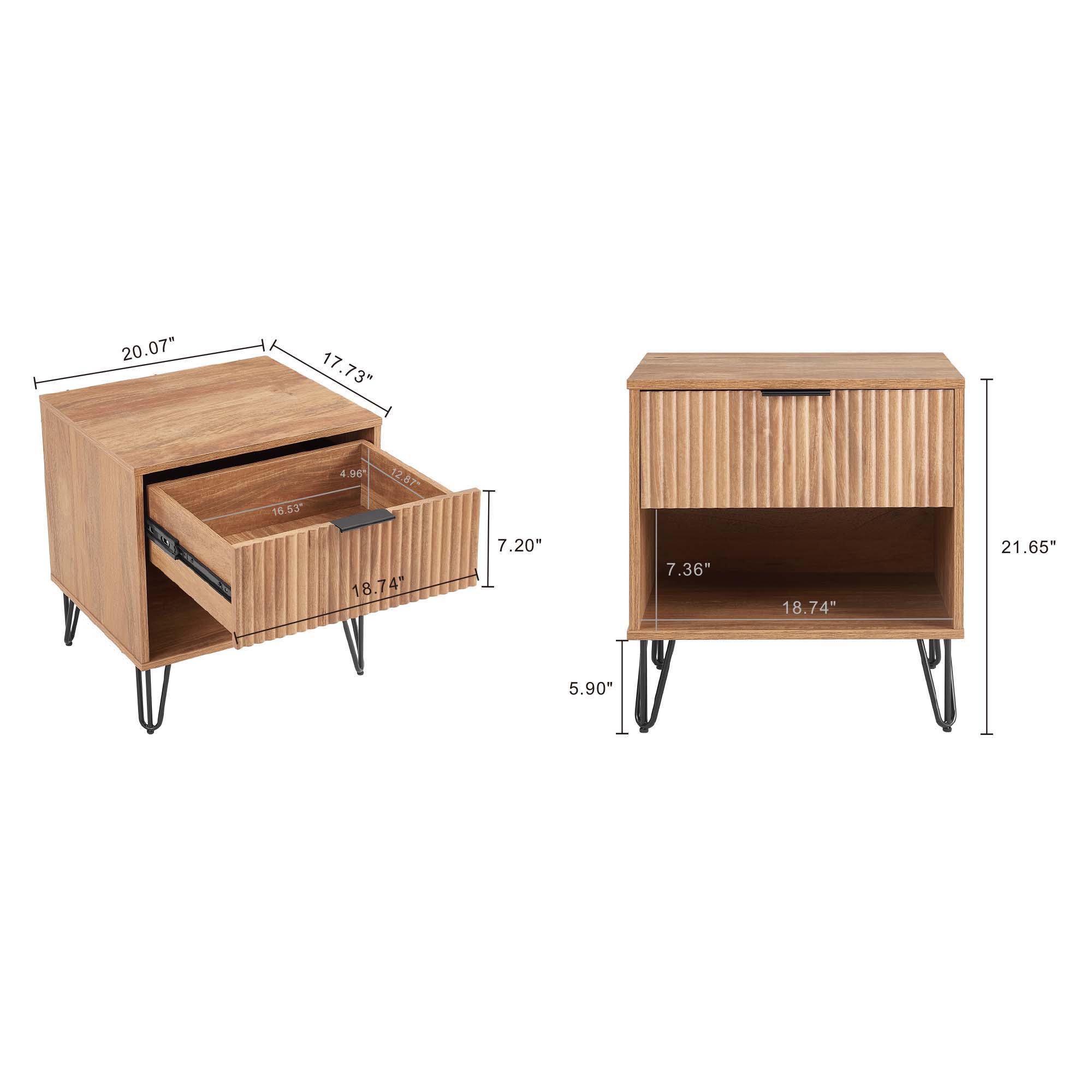 Dumbo - Modern Nightstand