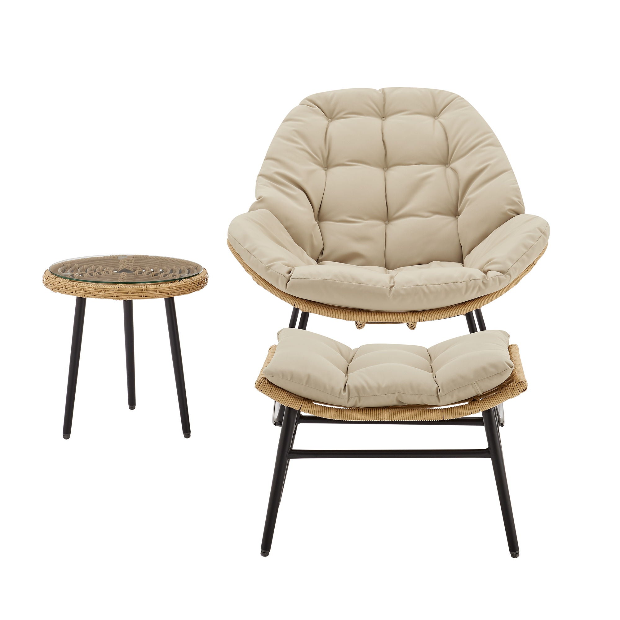 Benson - 3 Piece Lounge Chair Set