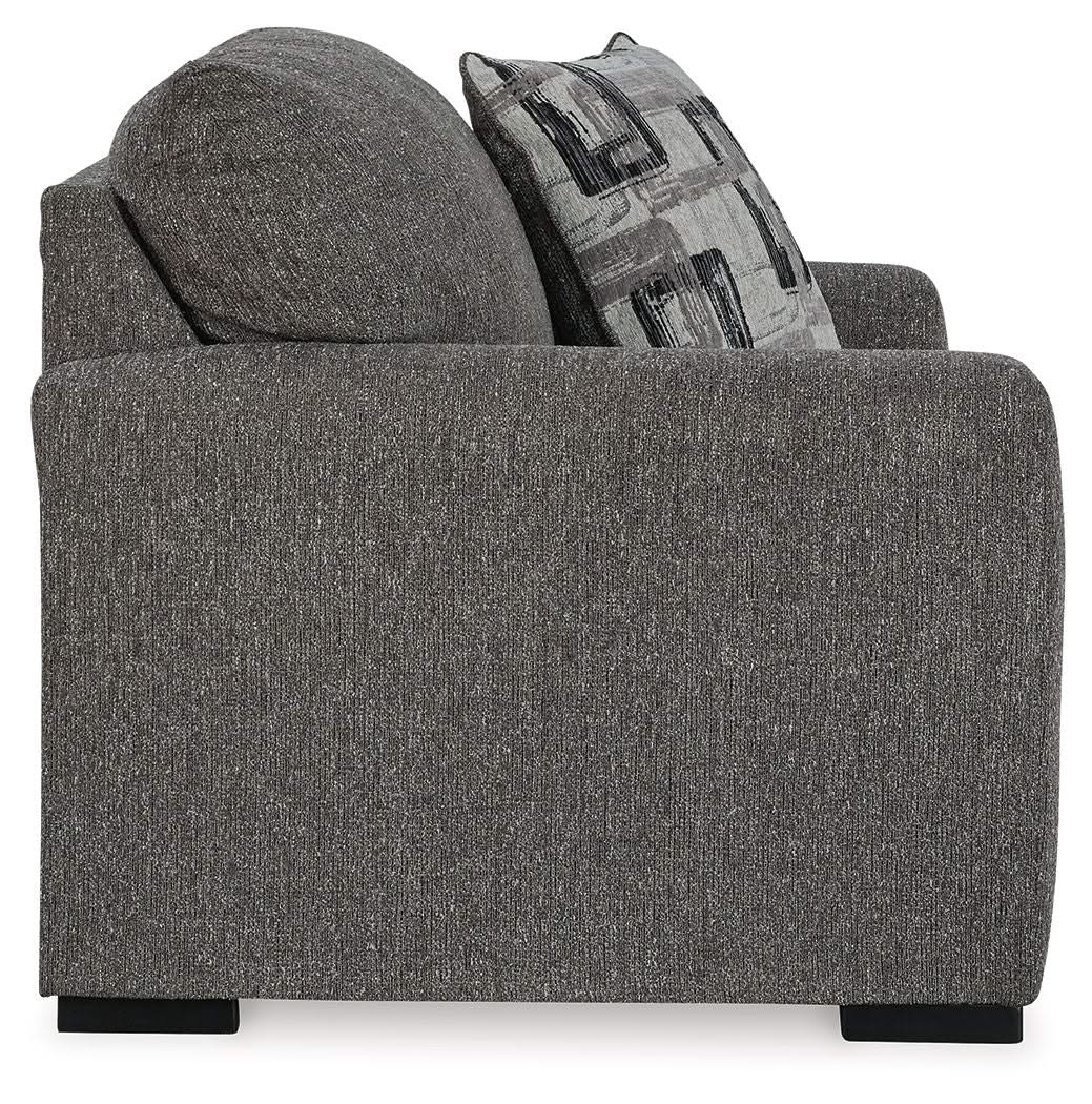 Gardiner - Chair And A Half - Pewter
