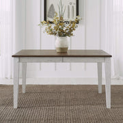 Al Fresco - Rectangular Leg Table - Graphite & Whitestone