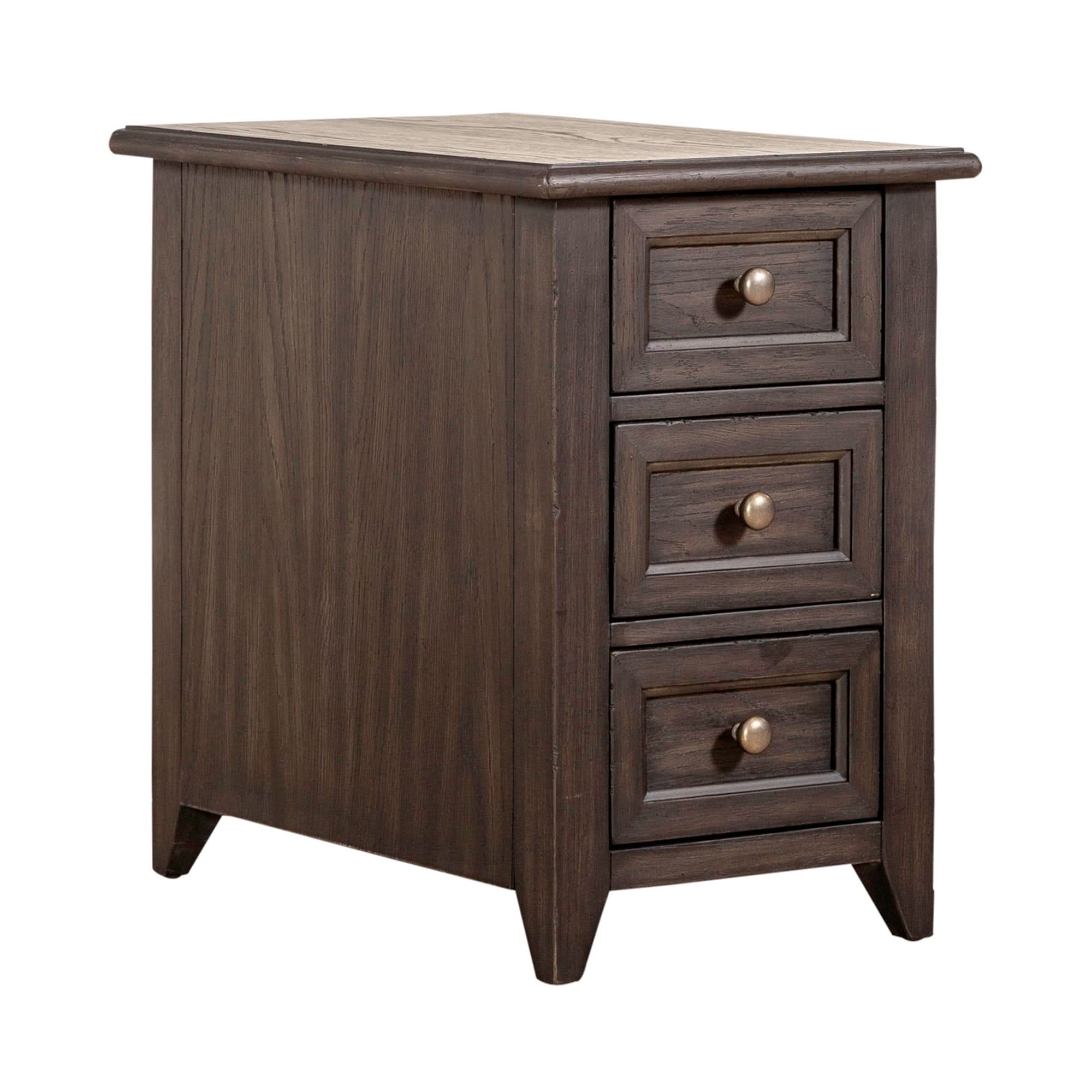 Mill Creek - Chair Side Table - Peppercorn