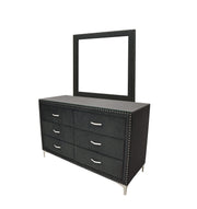 Lucinda - Dresser & Mirror - Black