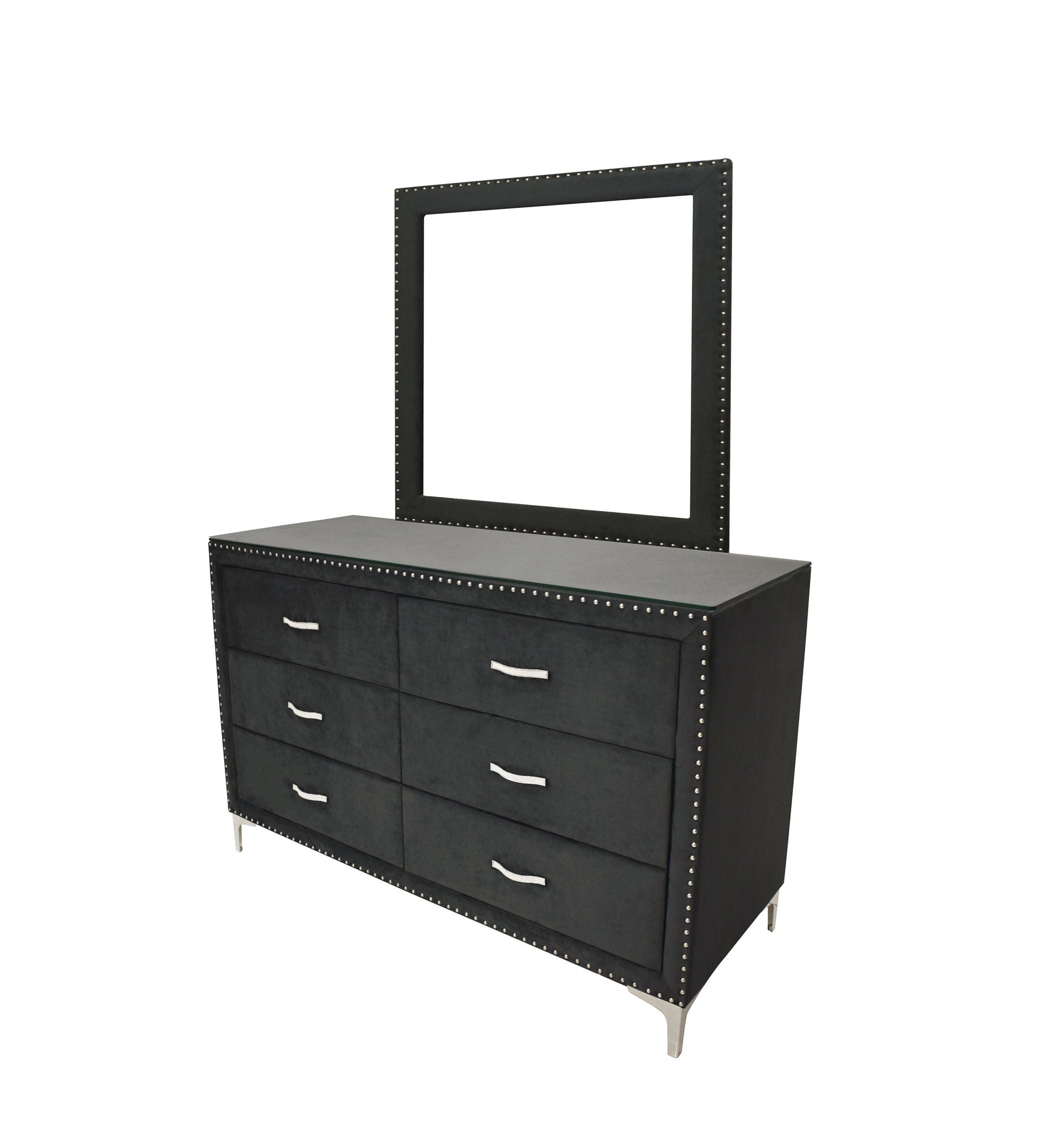 Lucinda - King 5 Piece Bedroom Set - Black