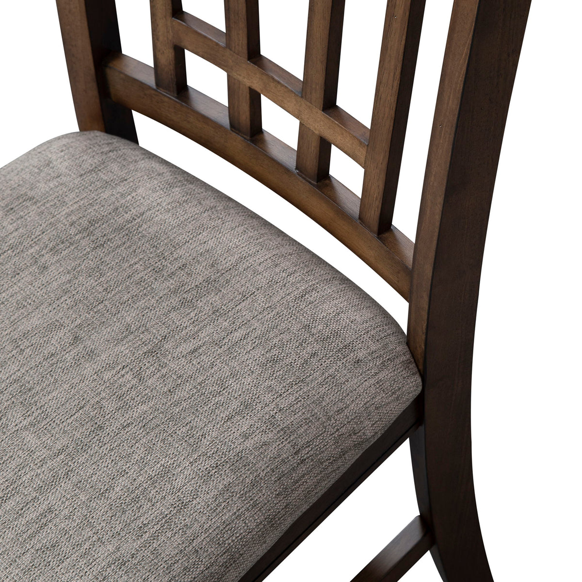 Santa Rosa - Lattice Back Side Chair - Antique Honey