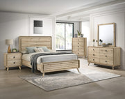 Dawson - Queen 5 Piece Bedroom Set - Light Brown