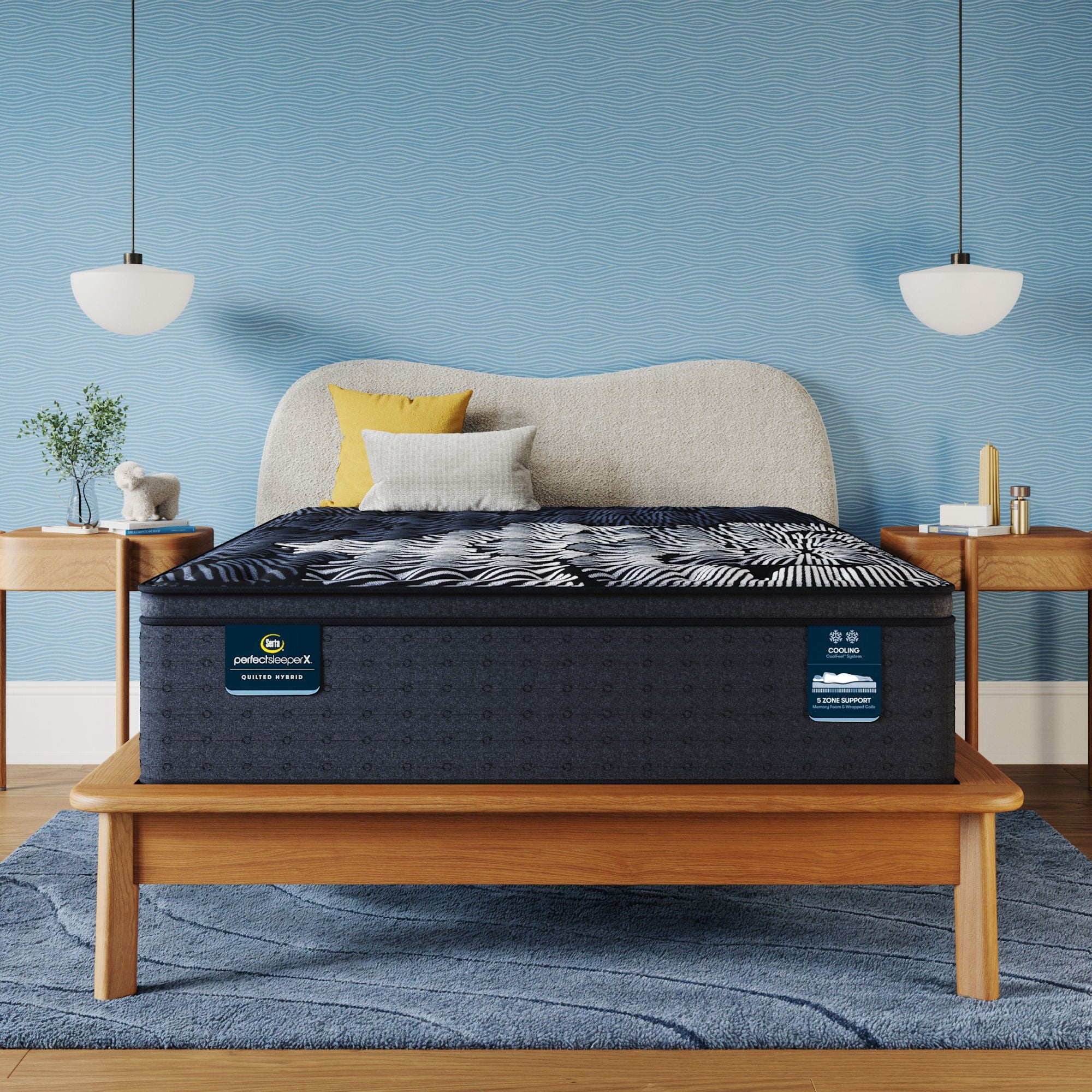 Perfect Sleeper X - 15.25" Max Hybrid Firm Pillow Top Mattress