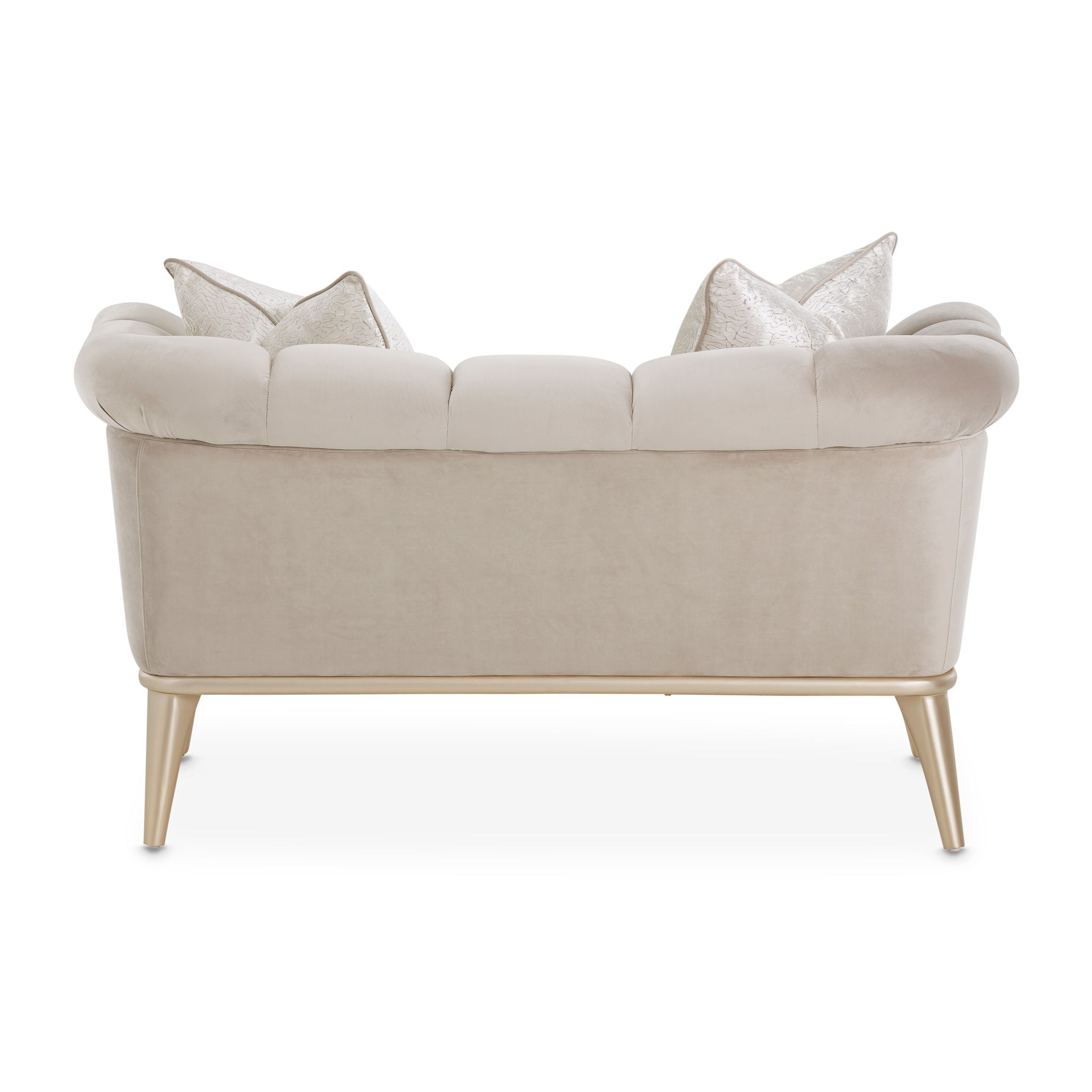 Yvette - Chair And A Half - Porcini / Medium Champagne