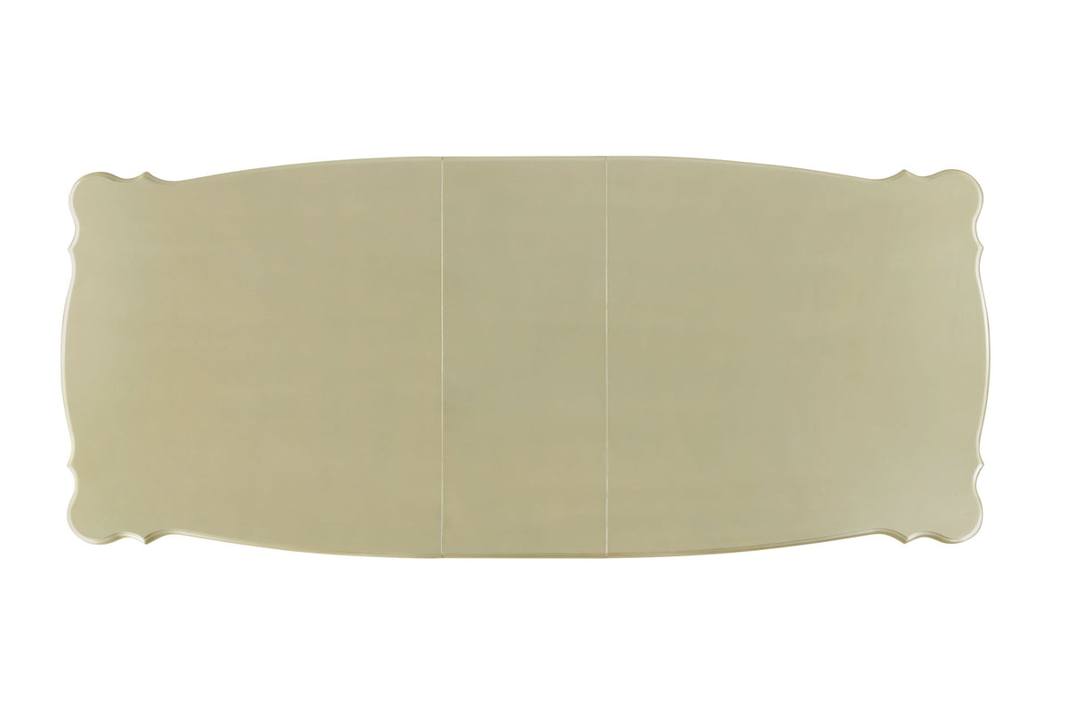 Monique - Dining Table Top & Base - Pearl Silver